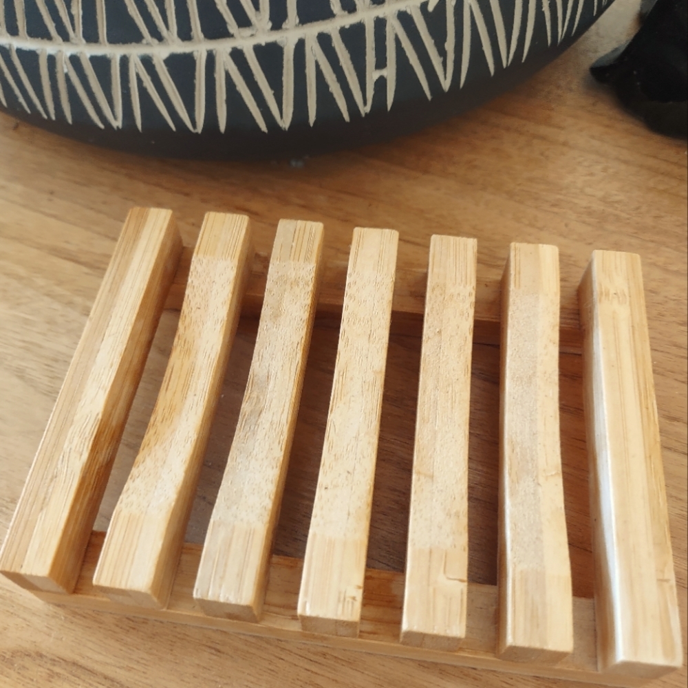 Natural Bamboo Soap Dish